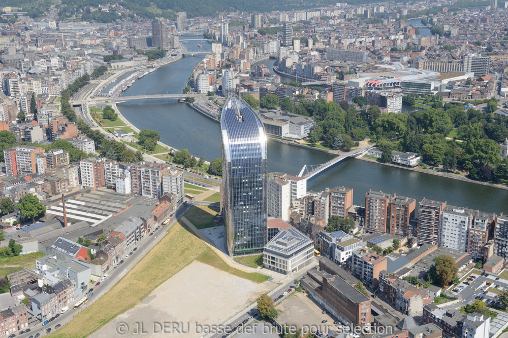 Liège - passerelle sur la Meuse
